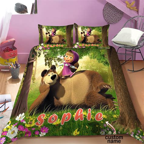 masha and the bear bed set|masha and the bear toys.